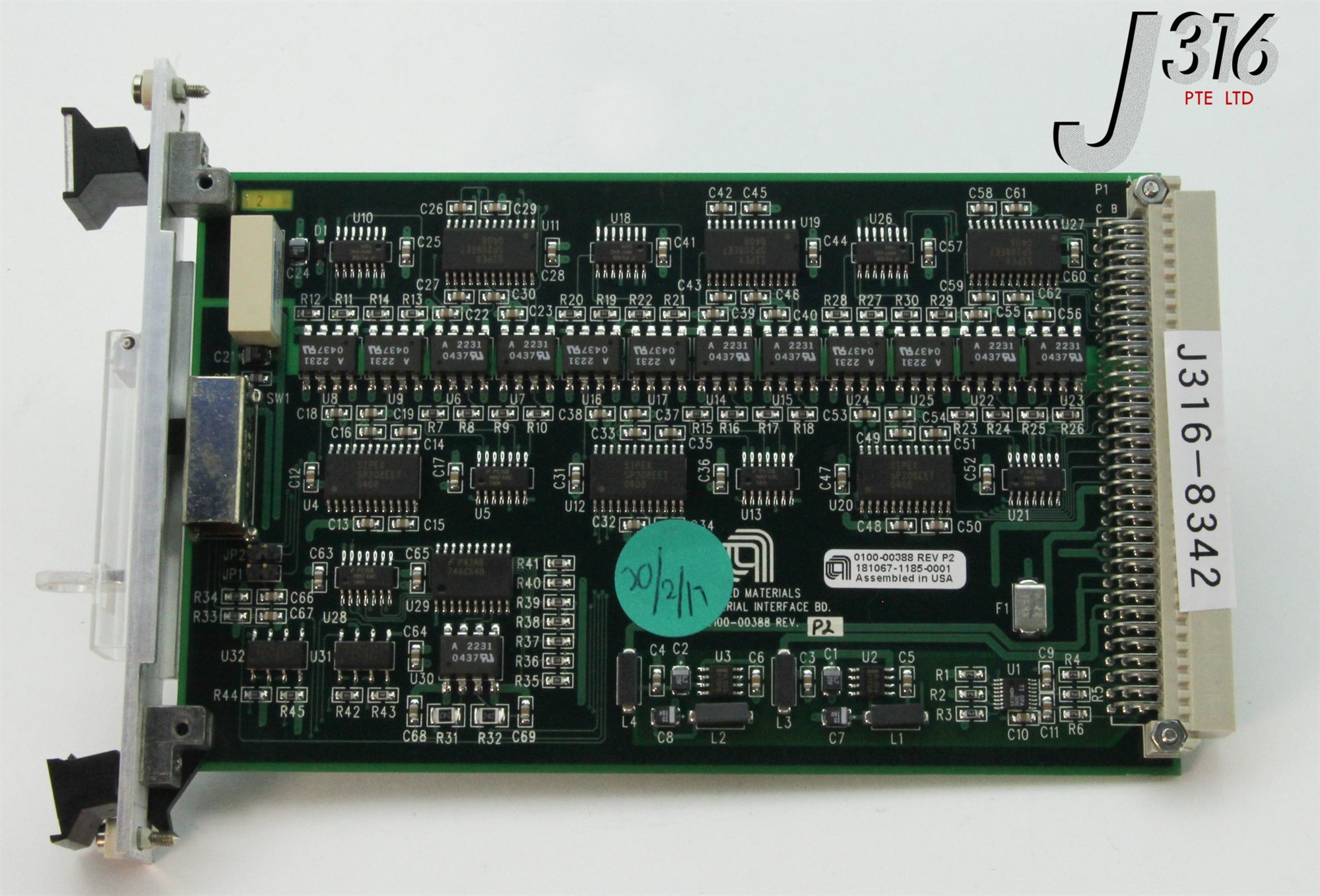 8342 APPLIED MATERIALS PCB, ASSEMBLY, VIDEO/SERIAL INTERFACE, 0040